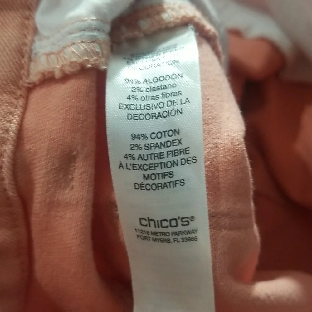 Chico's jeans Size 1 - Picture 4 of 5